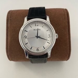 Bulova Quartz Silver Dial - 96A28